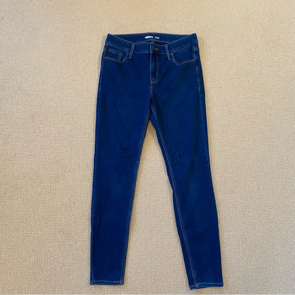 Rockstar Super Skinny Sculpt Women’s Size 8 Jeans Denim Blue Old Navy